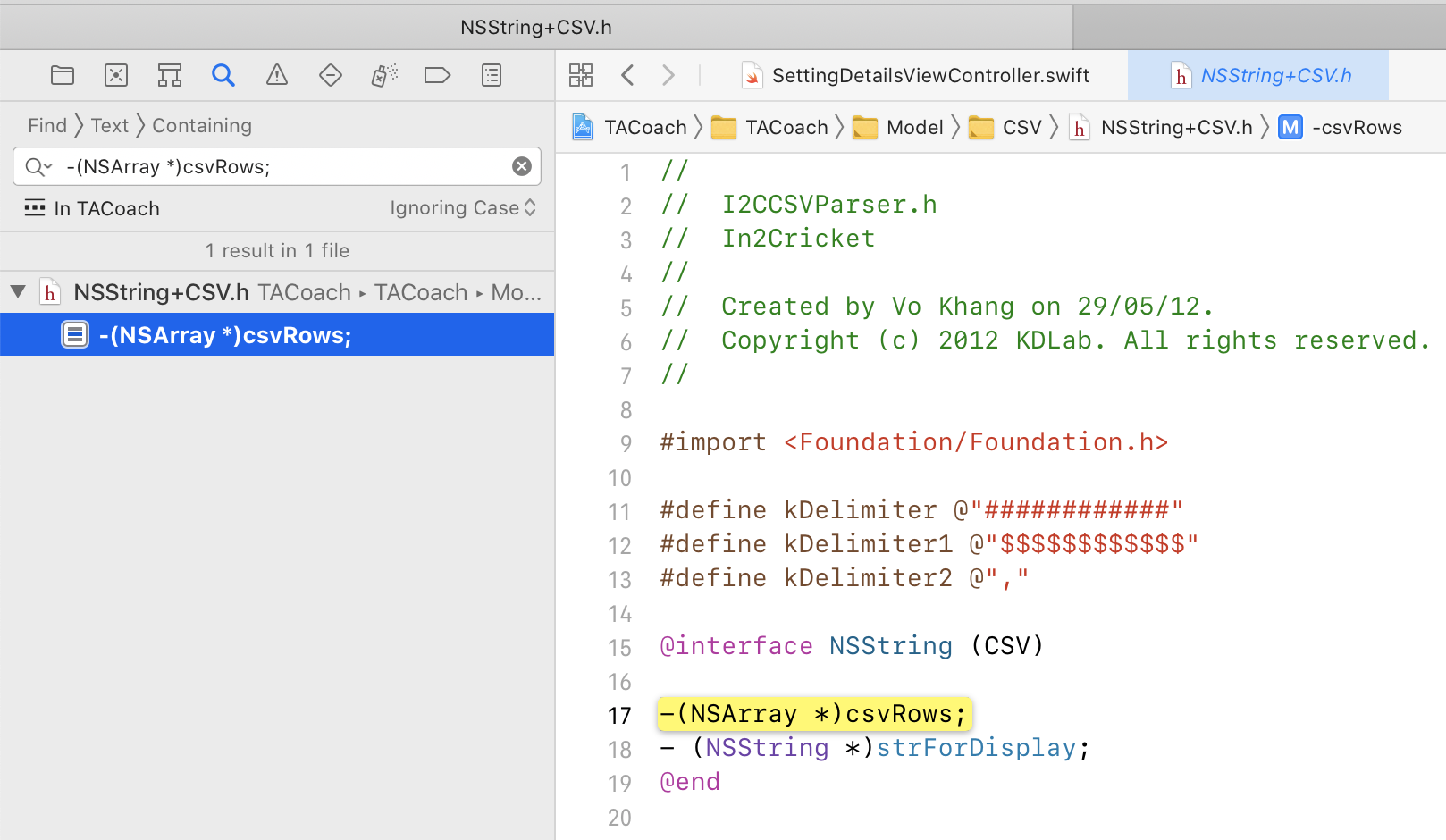 Разработка в Xcode на Objective-C Разработка в Xcode на Objective-C